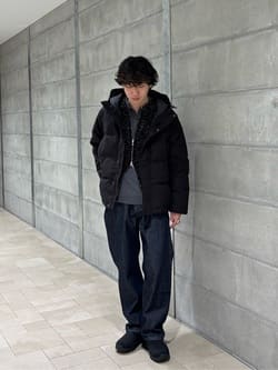 別注】＜DANTON＞ HOODED DOWN ジャケット