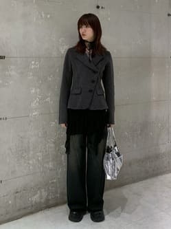 SLY | KNITTING MANNISH TAILORED ジャケット (ジャケット ) |SHEL