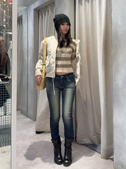 LAGUA GEM | CLASSIC LOW WAIST SKINNY デニム (スキニー ) |SHEL'TTER