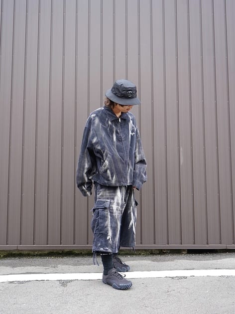 KAMIYA＞Sun-Faded Corduroy Work Blouson | MAKES ONLINE STORE