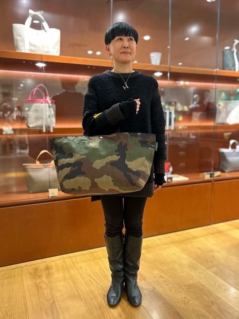 エルベシャプリエ Herve Chapelier 1837W カモフラージュ (コーデュラ