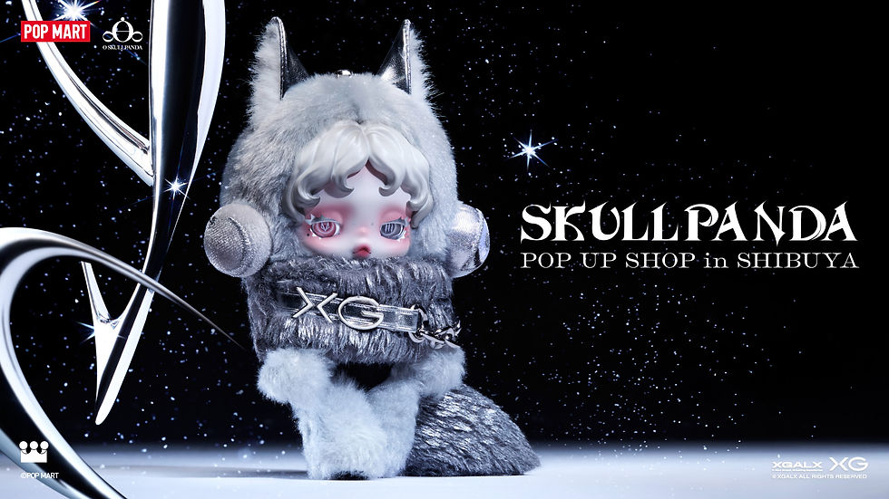 SKULLPANDAとの日本限定コラボアイテム発売を記念し、渋谷TSUTAYAの