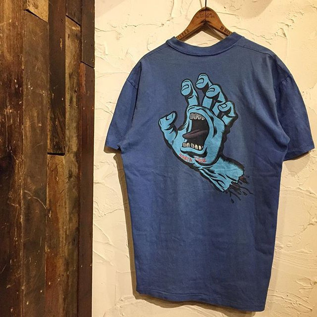 80S SANTA CRUZ スクリーミングハンドTEE | ヴィンテージ古着買取実績