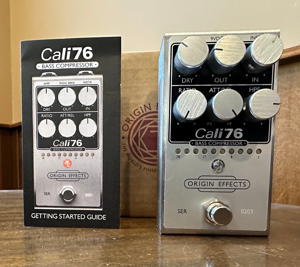 Origin Effects Cali76 Bass Compressor Review