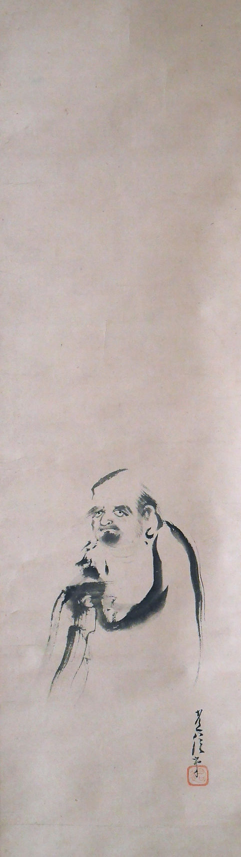 日本美術 書画・掛軸 | 達磨図 狩野常信 | Gallery陽々youyou | 山梨