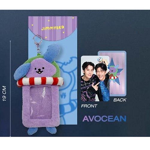 JimmySea - Avocean Fluffy Card Holder with Photocard | Webuybangkok
