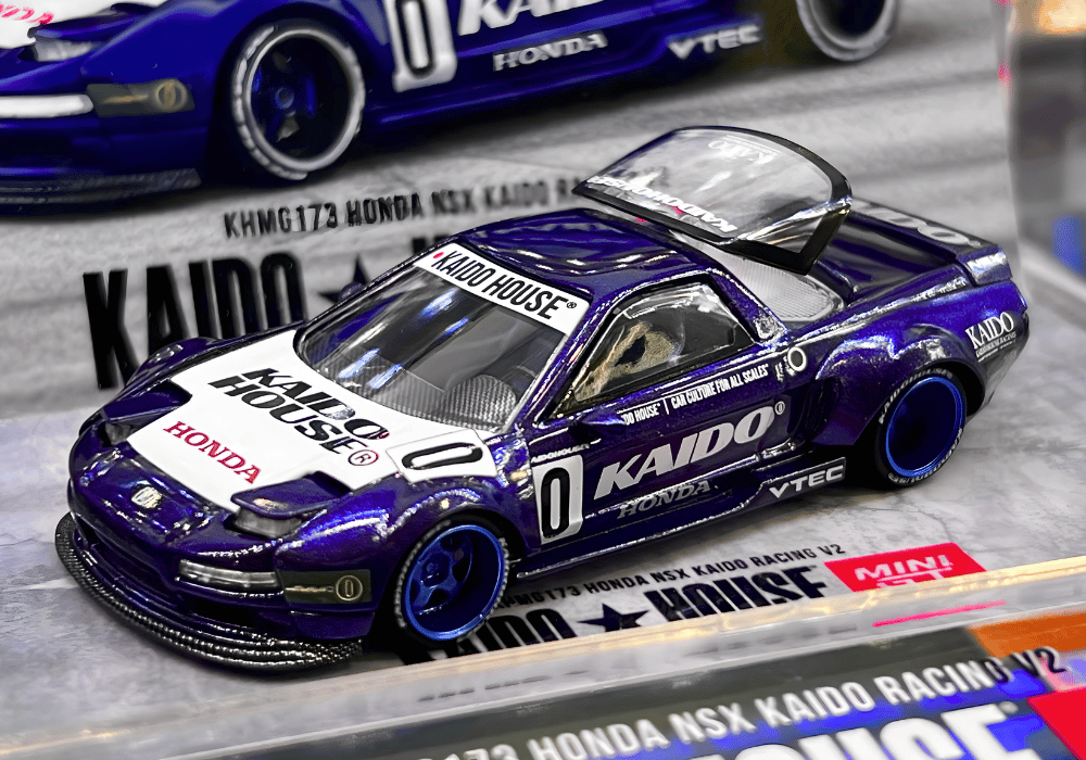 KAIDO☆HOUSEから「HONDA NSX」の大胆カスタム仕様がミニカーで登場。
