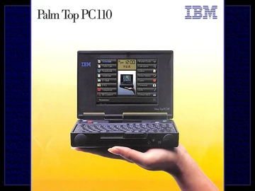 IBM Palm Top PC 110 本体、ポトリ、フロッピー、電源アダプター IBM