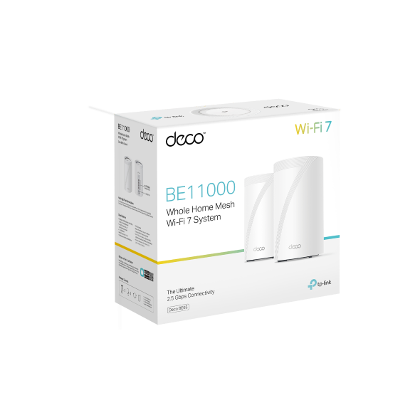 Deco BE65 | BE11000 Whole Home Mesh WiFi 7 System | TP-Link Chile