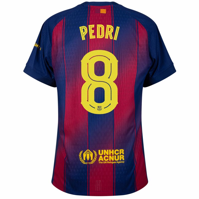 Nike Barcelona Dri-Fit ADV Match Home Pedri 8 Jersey 2025-2026
