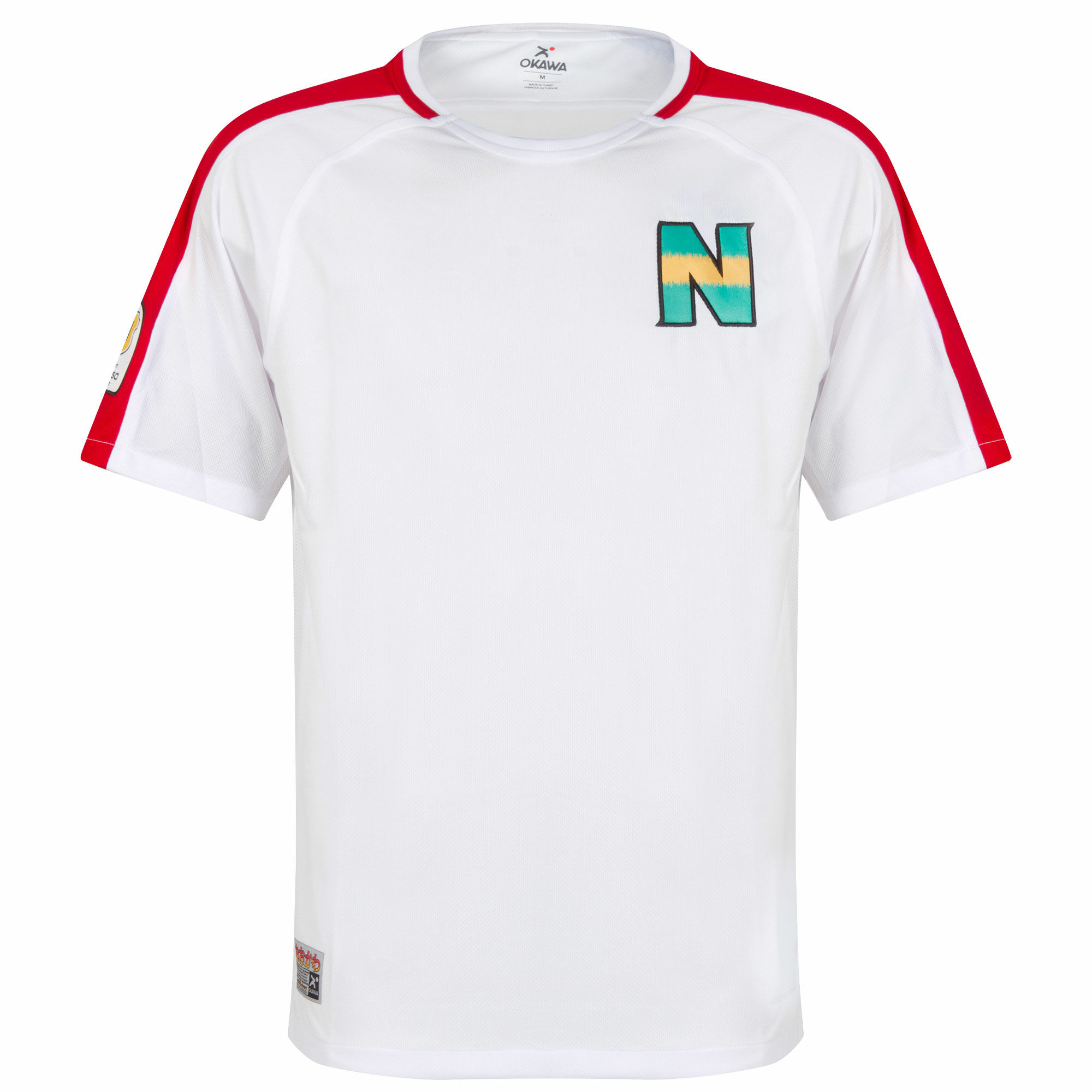 Captain Tsubasa Nankatsu Shogaku Official Home Jersey 2 (white/red)