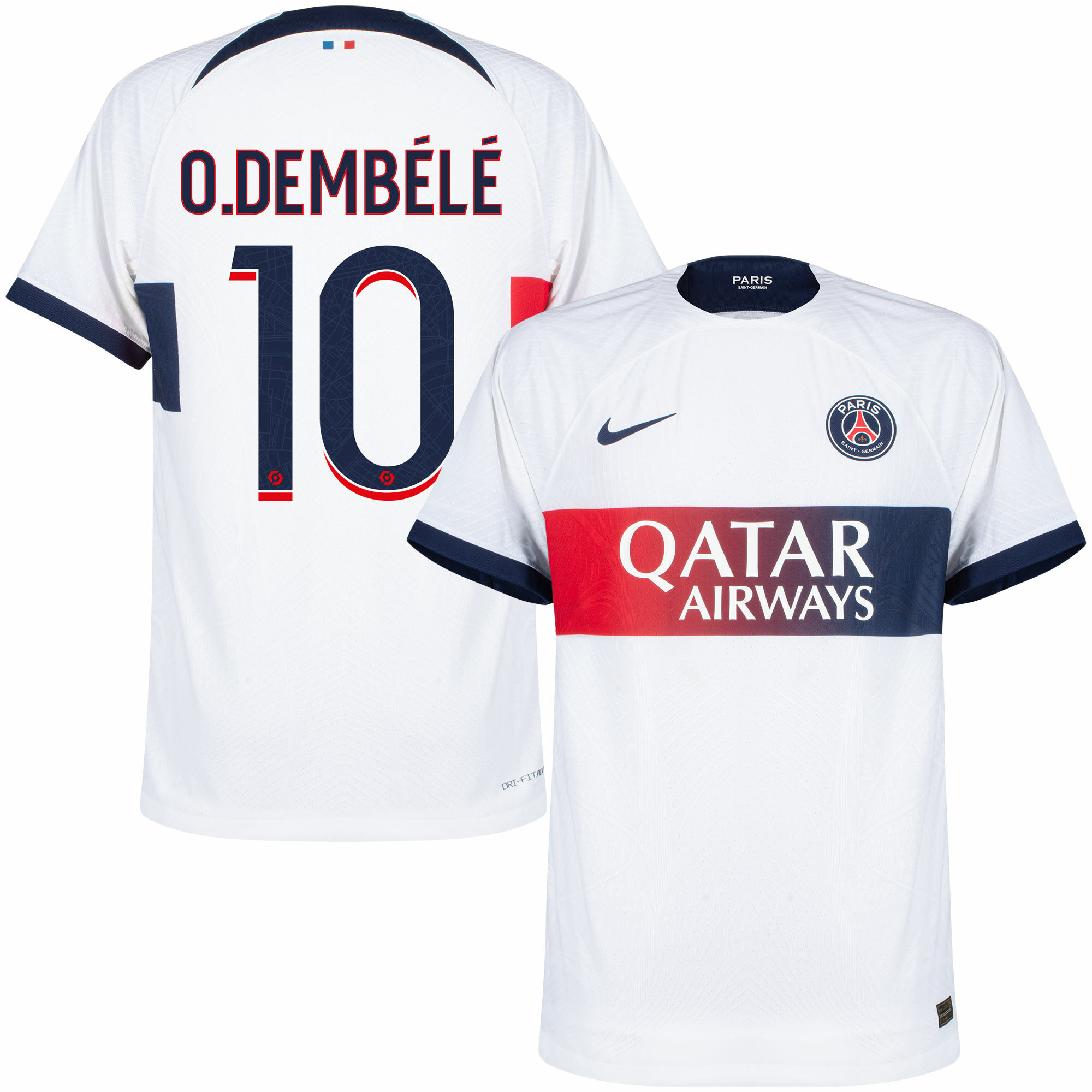 Nike PSG Dri-Fit ADV Match Away O.Dembélé 10 Jersey 2023-2024