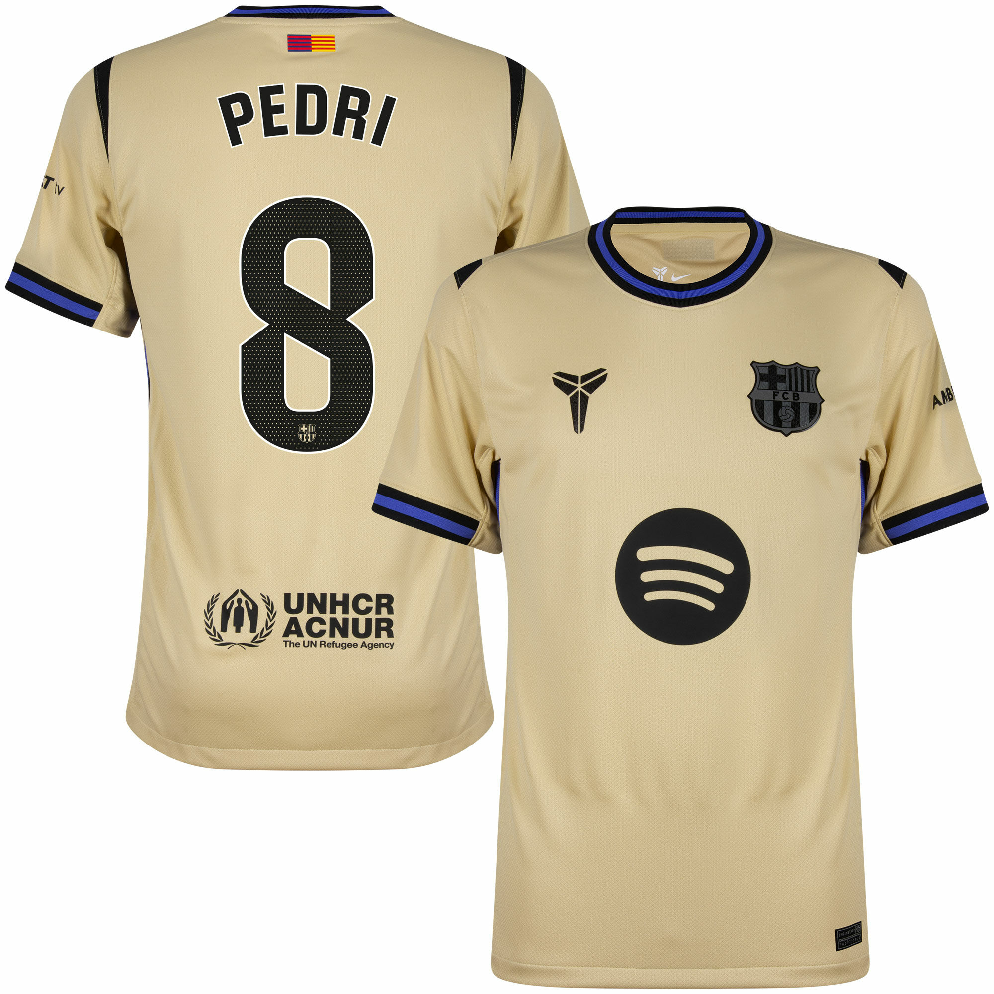 Nike Barcelona Away Pedri 8 Jersey 2025-2026 (La Liga)