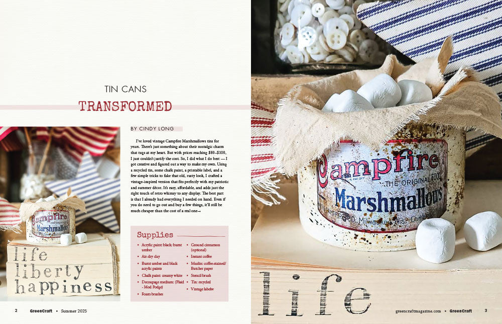 GreenCraft Summer 2025 | Stampington & Company