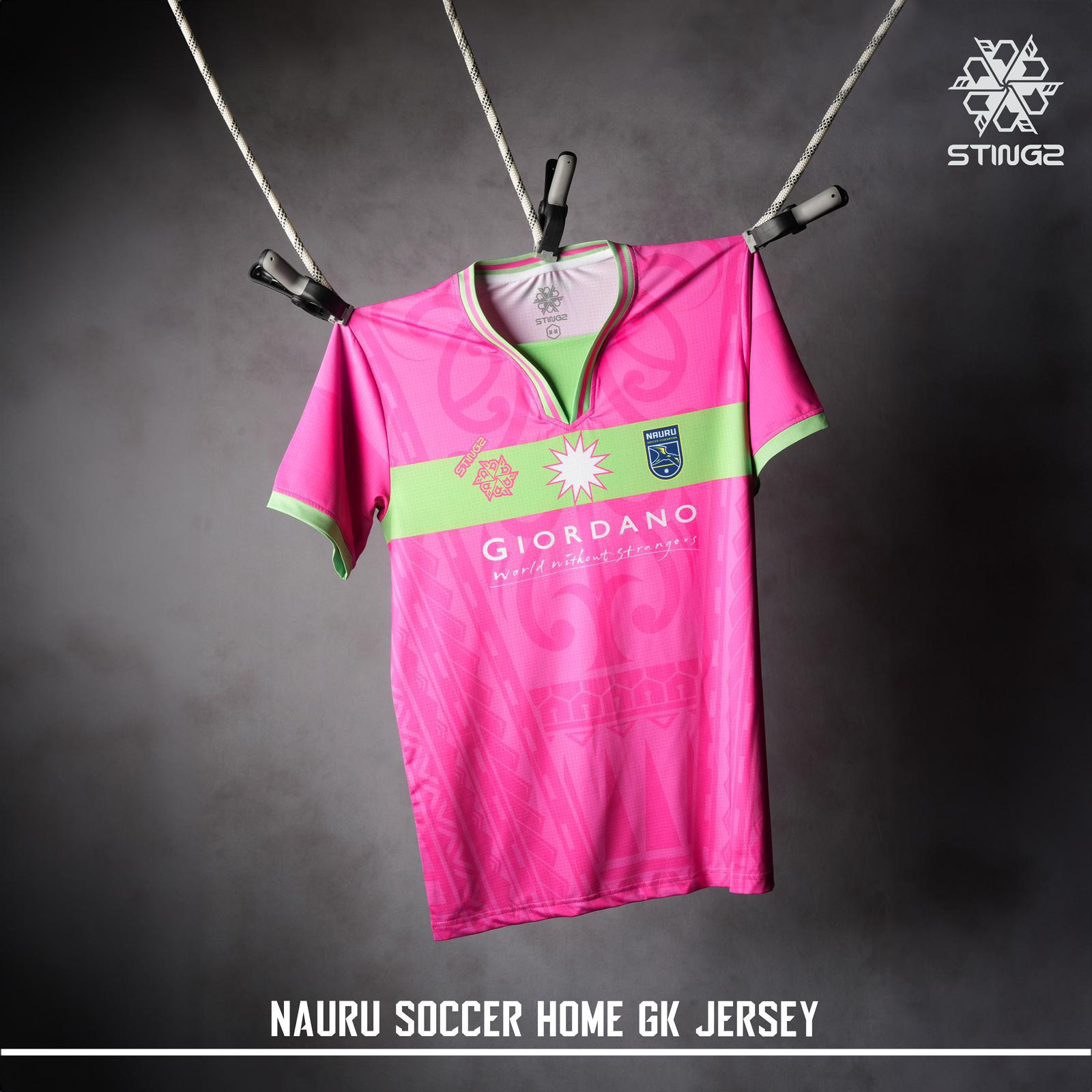 Nauru Soccer Jersey — Goal Keeper & Third | Football Shirts